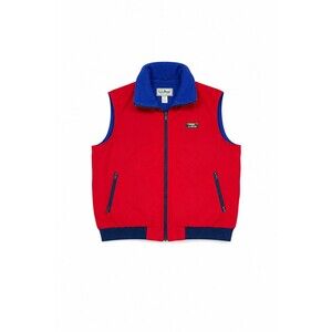 L.L.Bean Vintage Polartec Fleece Lined Nylon Vest Men's XL Long